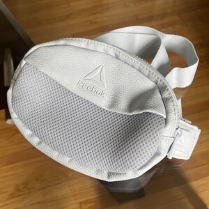 Reebok Unisex Waist Belt Bag Fanny Pack White